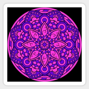 Floral Mandalas 108 (Style:25) Sticker